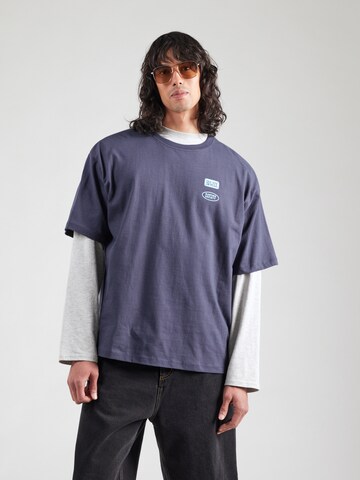 T-Shirt 'PINBALL' Kaotiko en bleu