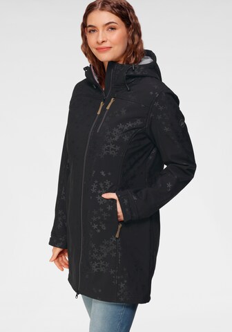 POLARINO Outdoor Coat in Black