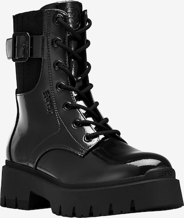 Bottines 'Millie' Esprit Shoes en noir : devant