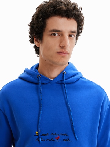 DesigualSweater majica - plava boja