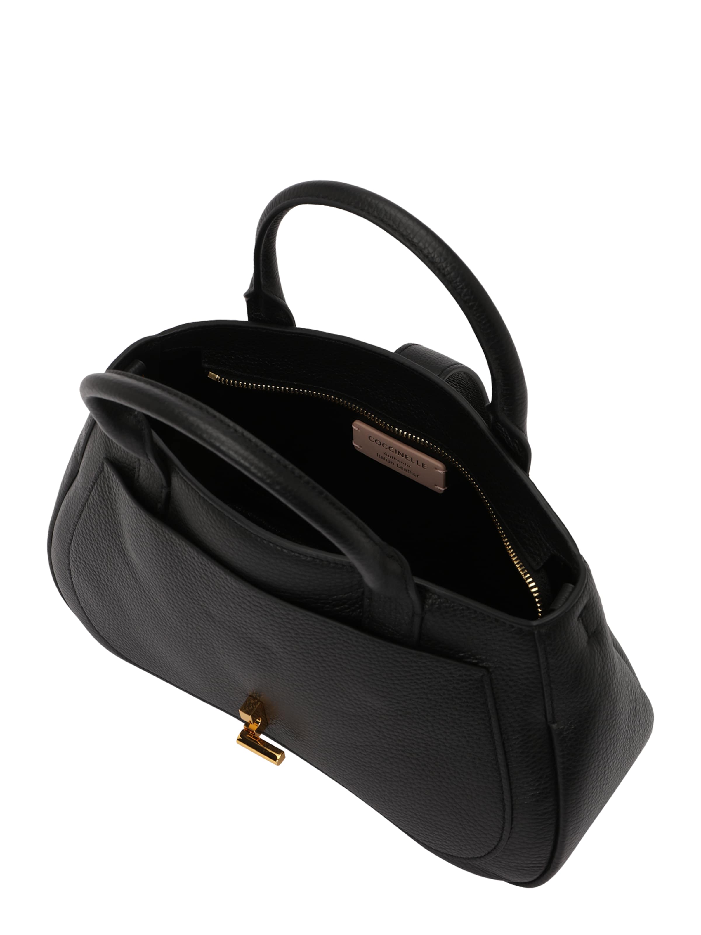 CoccinelleRučna torbica 'HIMMA' - crna boja: gornji dio