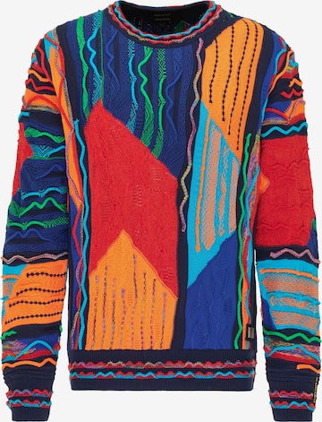 Carlo Colucci Sweater ' Comper ' in Mixed colors: front