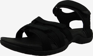 TEVA Sandals in Black: front