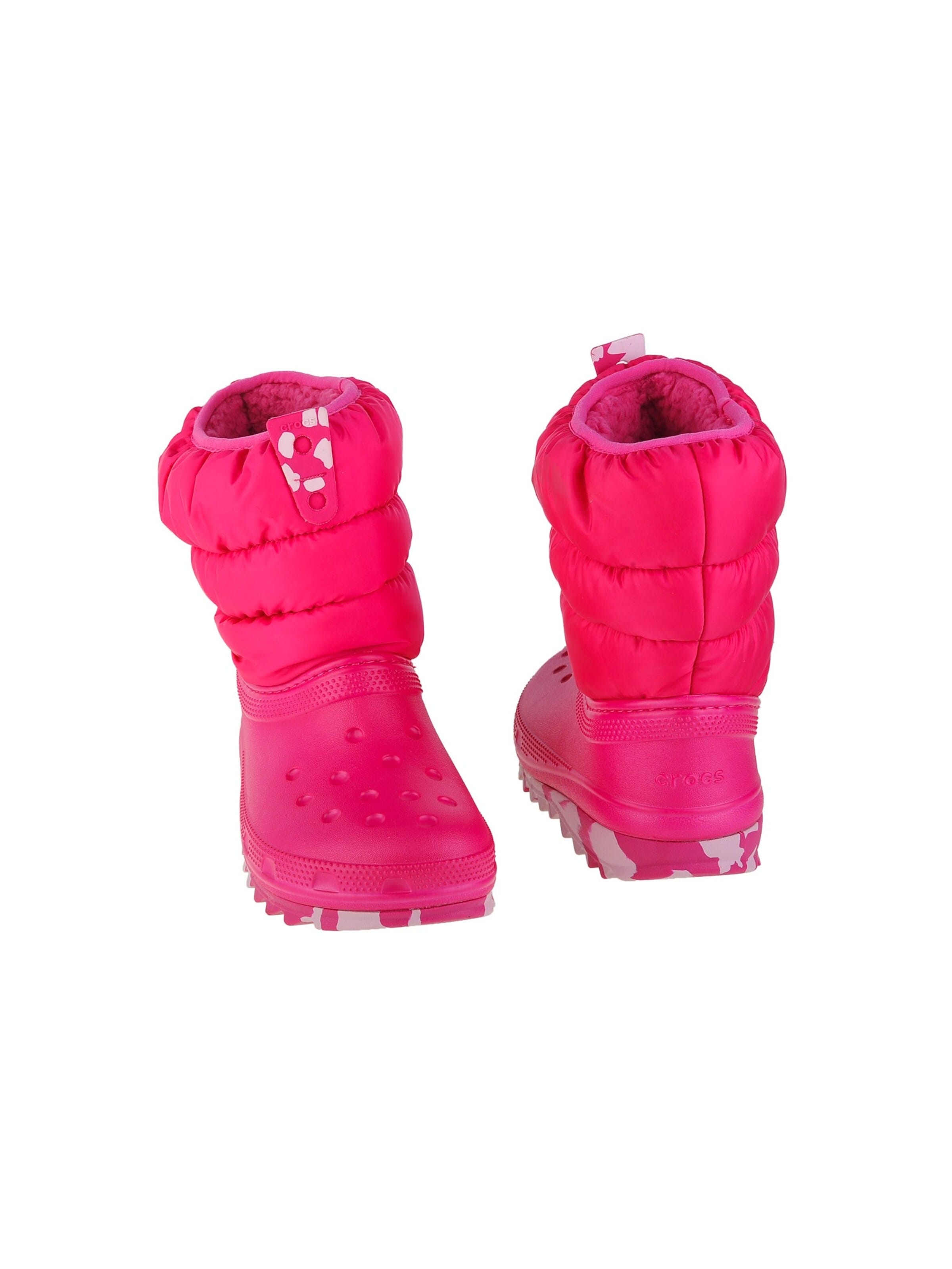 Crocs Laarzen 'Crocs Classic Neo Puff Boot Kids' in Roze
