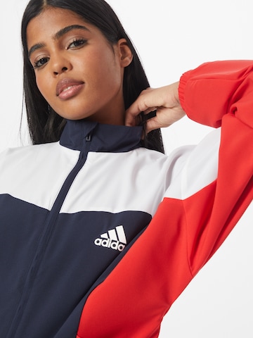 Geacă sport de la ADIDAS PERFORMANCE pe albastru