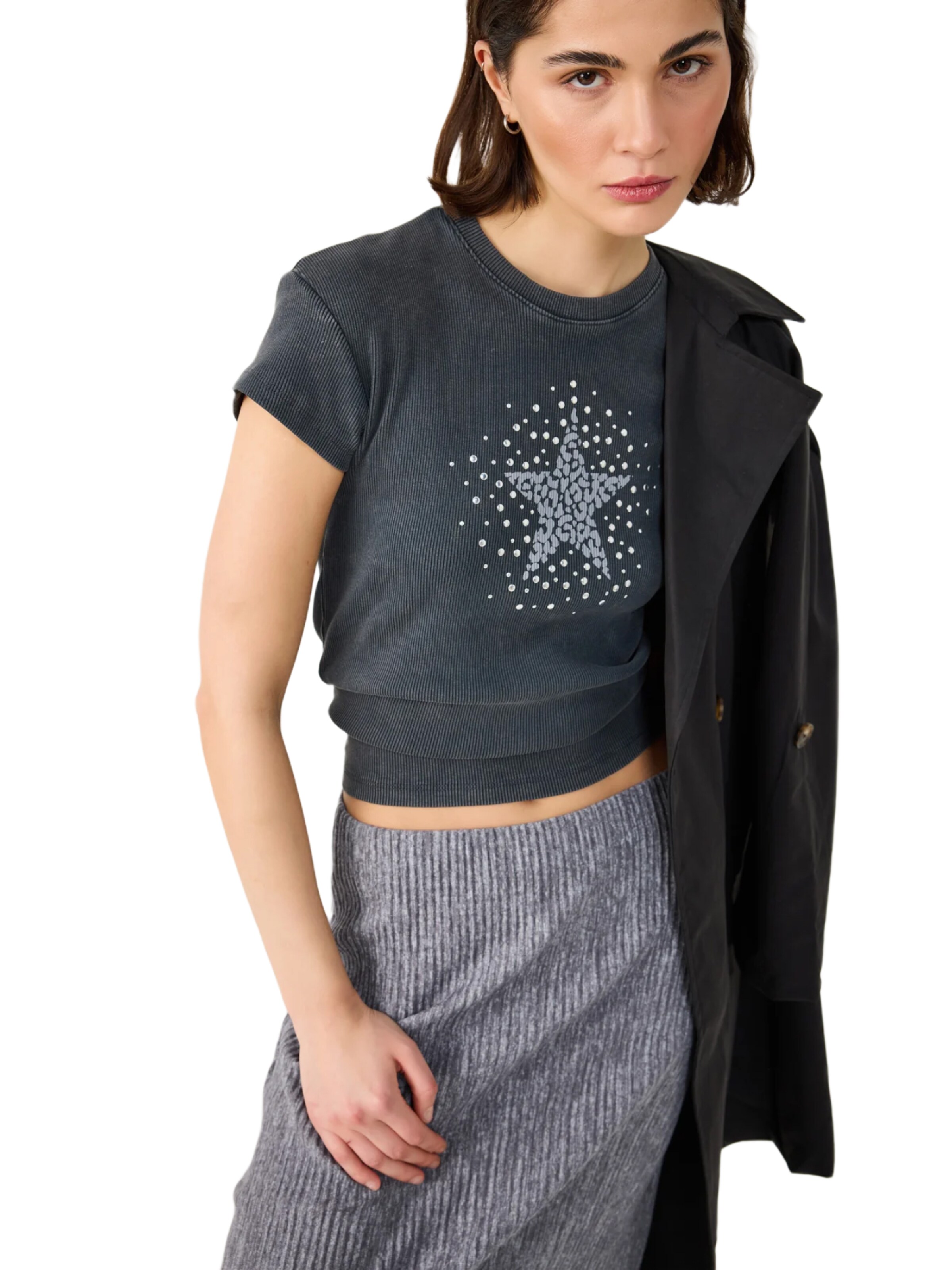 No Matter What Shirt in Grijs