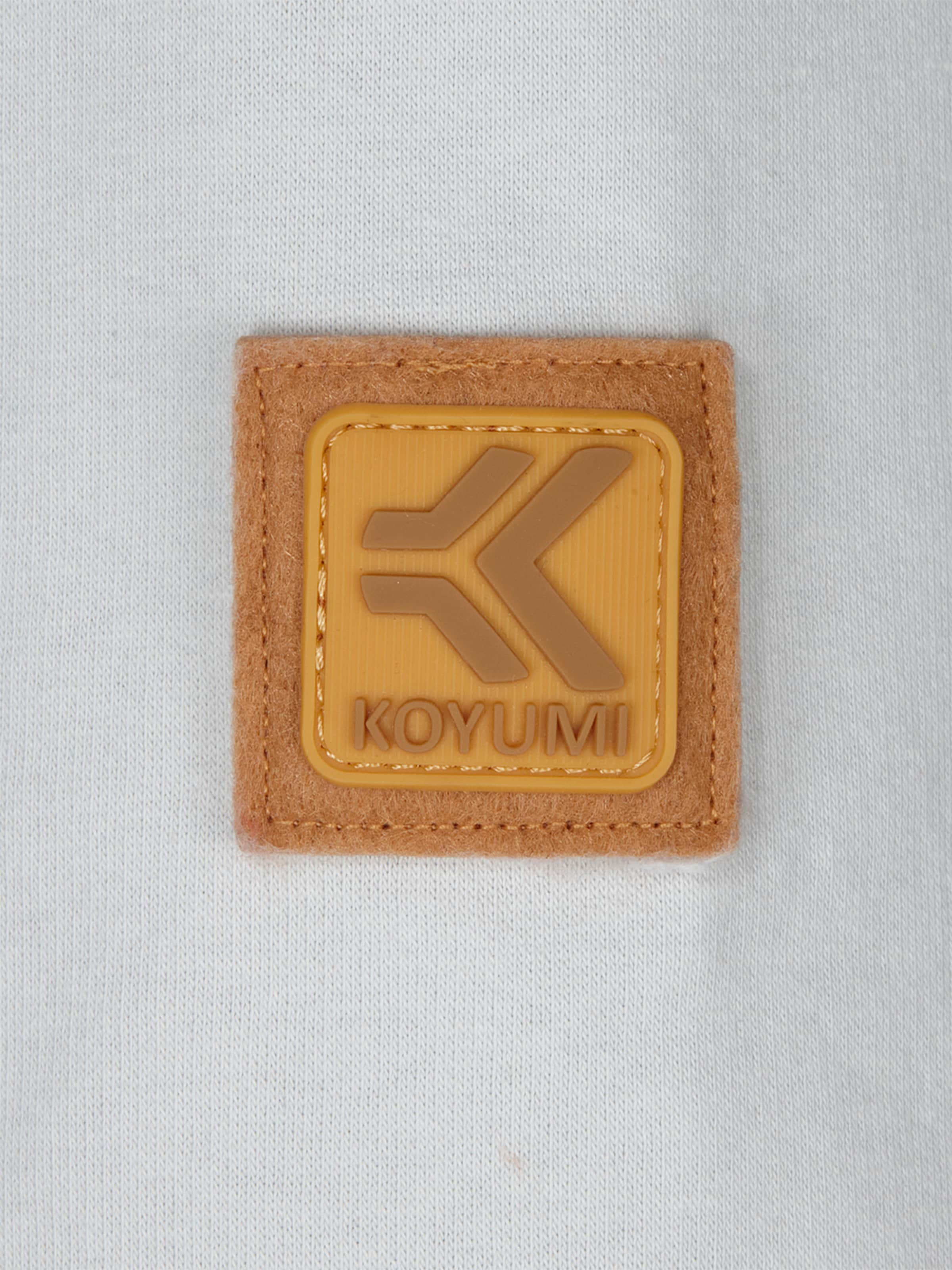 Koyumi Sweatshirt 'Break Your Neck' in Grey