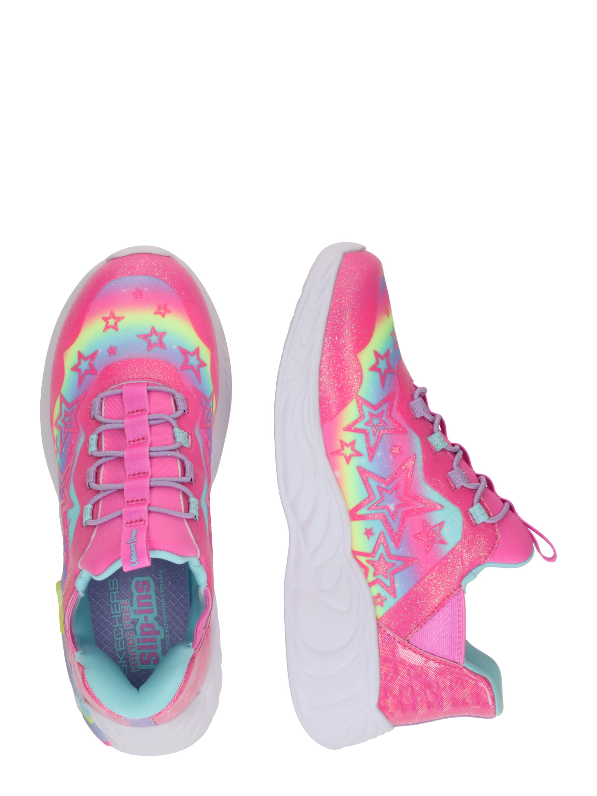 Sneaker 'Unicorn Dreams - Starry Lite' di SKECHERS in rosa