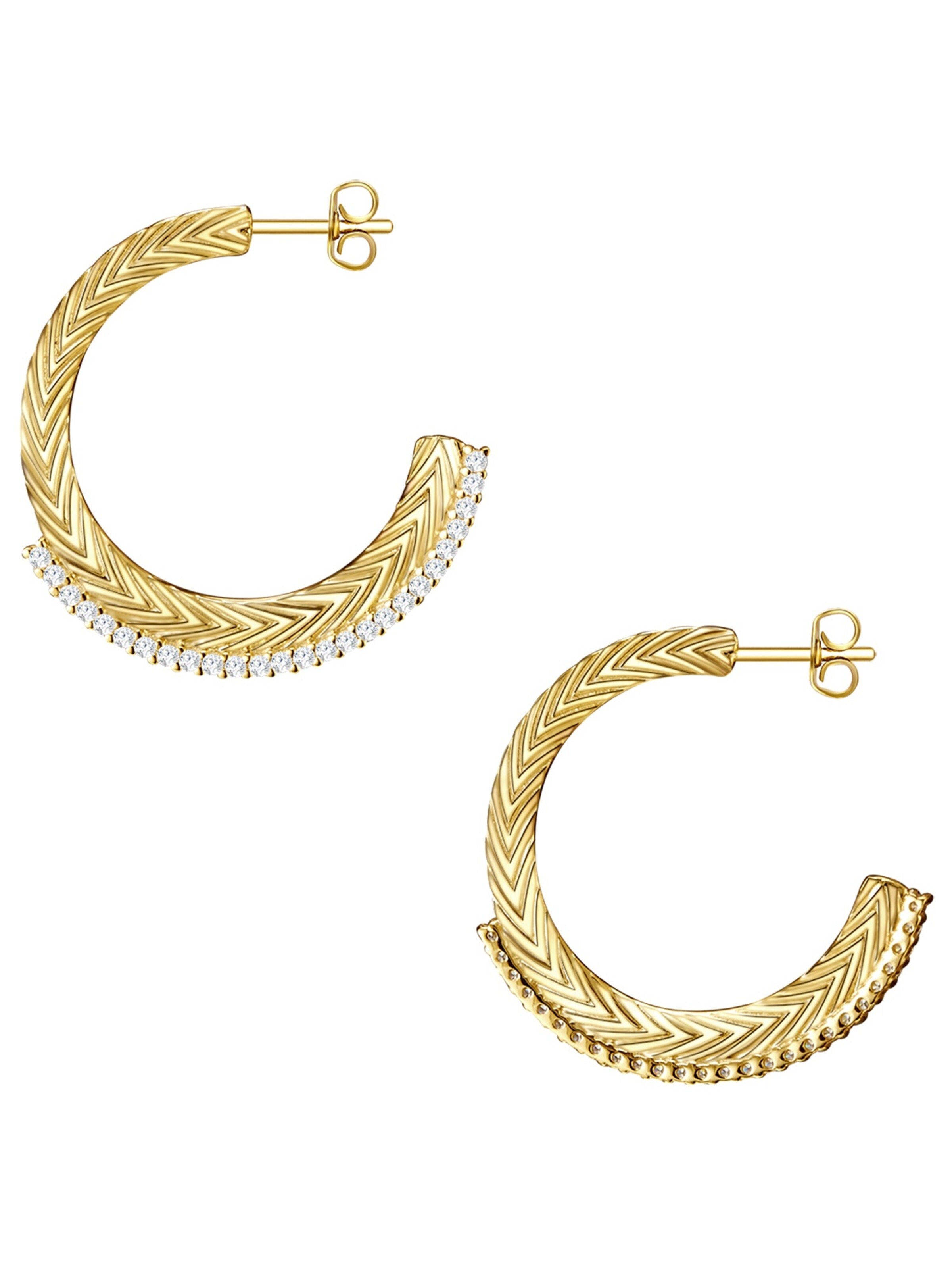 Lulu & Jane Earrings in Gold