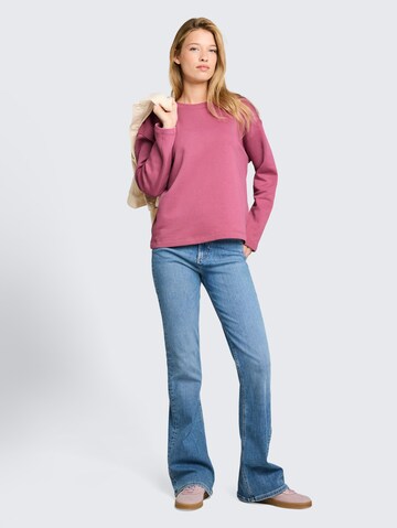 TOM TAILOR DENIM Sweatshirt in Pink