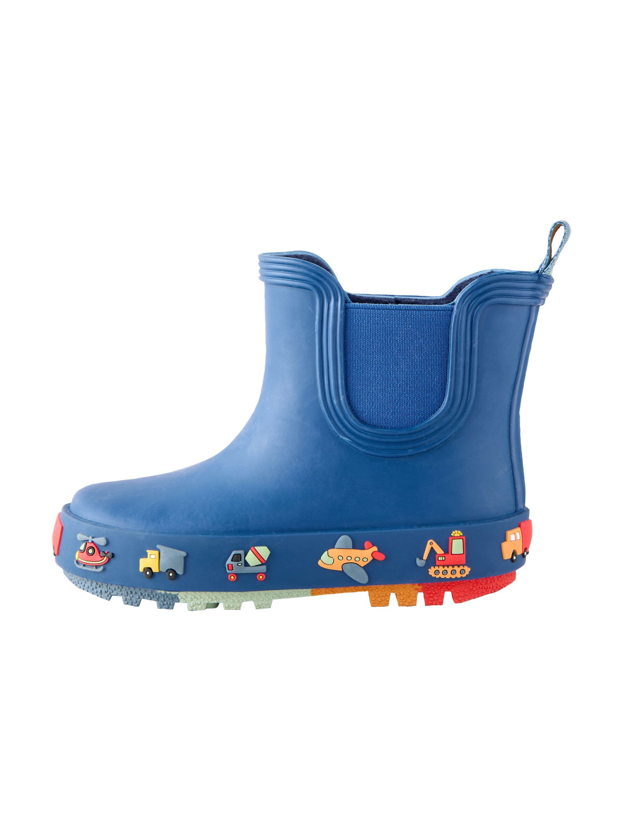 Next Gumové holínky – modrá: přední strana