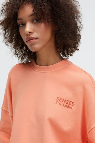 SENSES.THE LABEL Sweatshirt in Orange