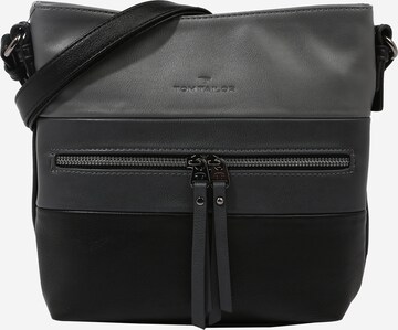 TOM TAILOR Crossbody Bag 'Ellen' in Black: front