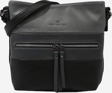 TOM TAILOR Crossbody Bag 'Ellen' in Black: front