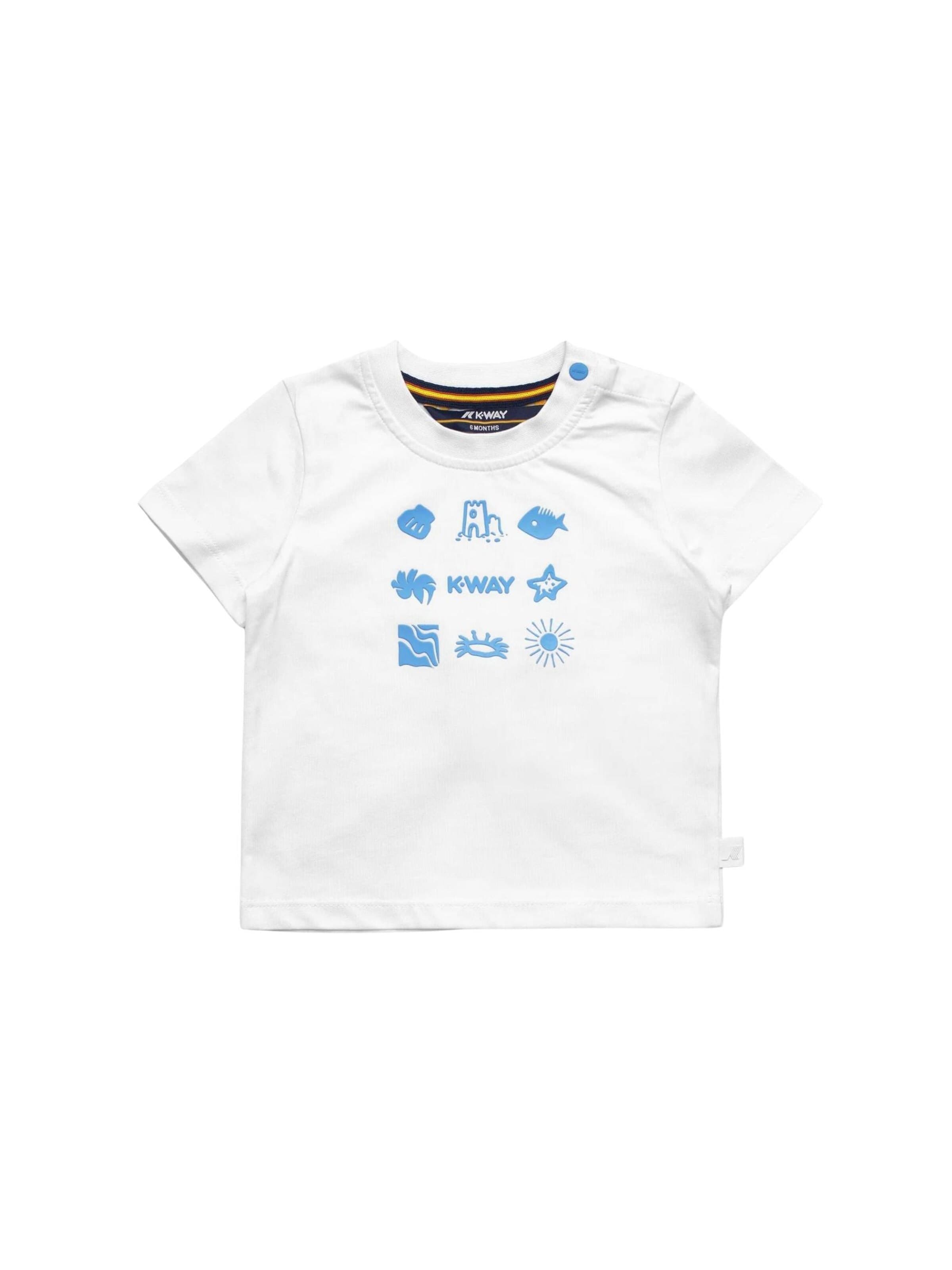 K-Way - regular Traje 'K-WAY KIDS E.PETE SET PLAGE JERSEY Completi' en azul