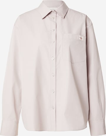 Chemisier Calvin Klein Jeans en rose : devant