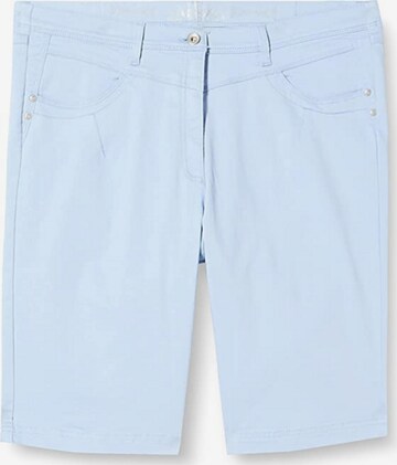 BRAX Regular Broek in Blauw: voorkant