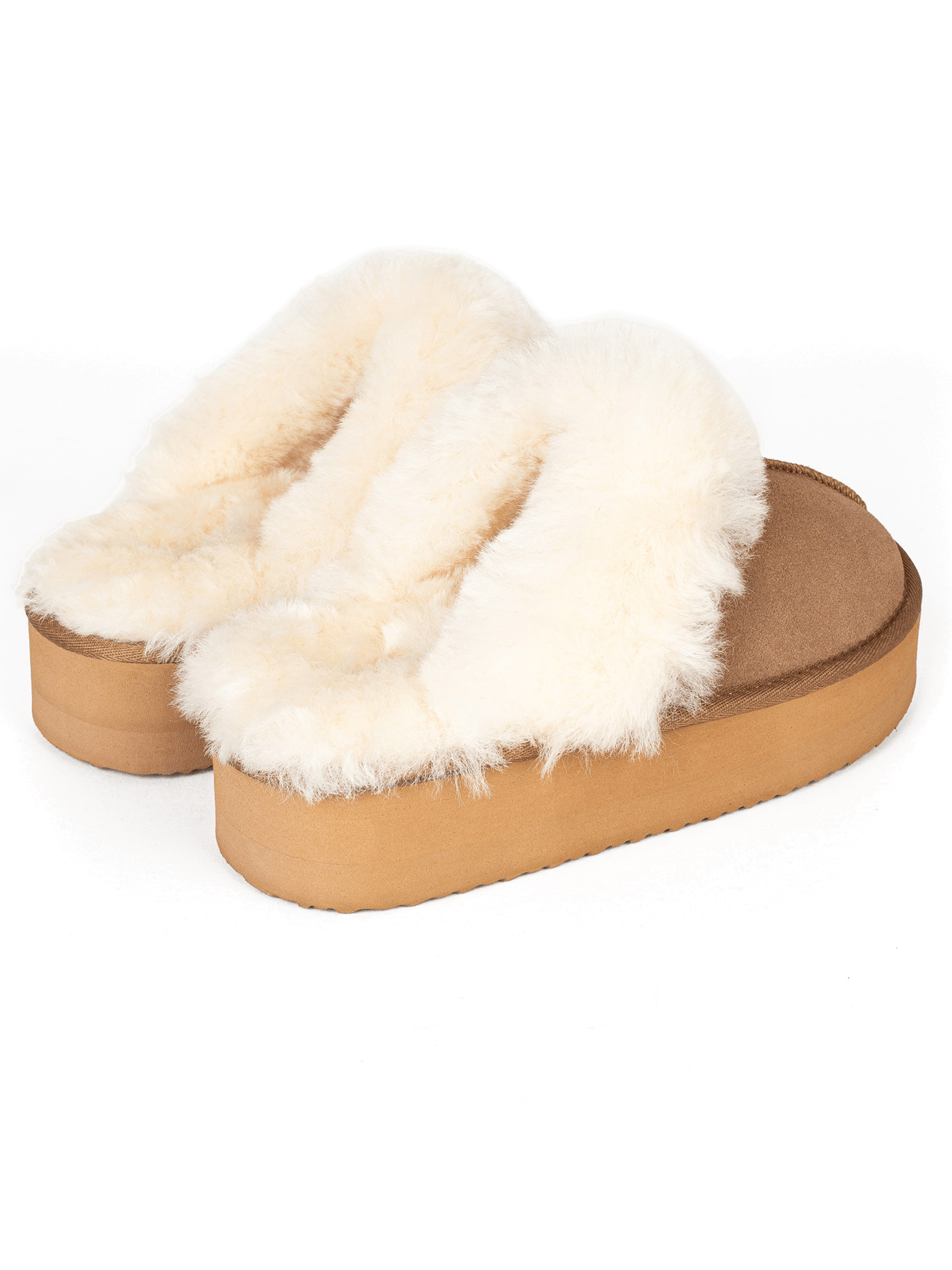 Pantoufle 'Emeline' Gooce en marron