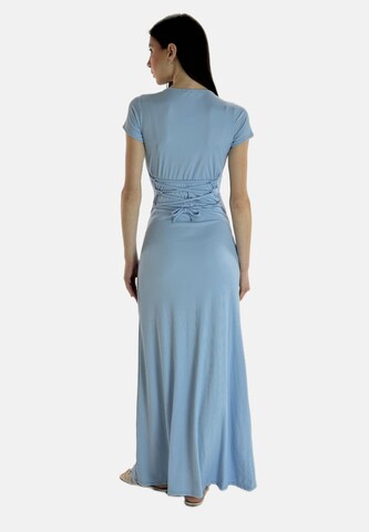 Elara Dress in Blue