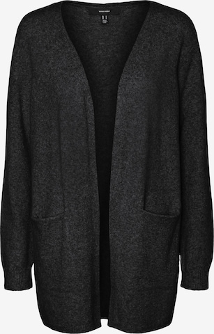 VERO MODA Knit Cardigan 'Doffy' in Black: front