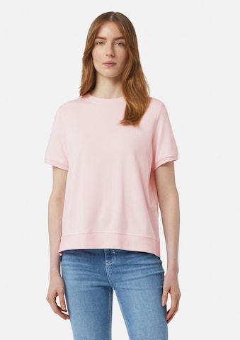 T-shirt comma casual identity en rose : devant