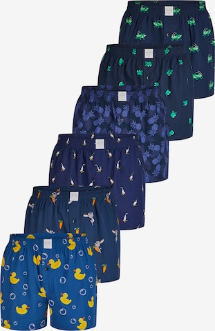 MG-1 - Calzoncillo boxer ' Classics ' en azul: frente