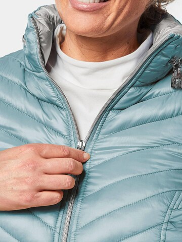 Goldner Übergangsjacke in Blau