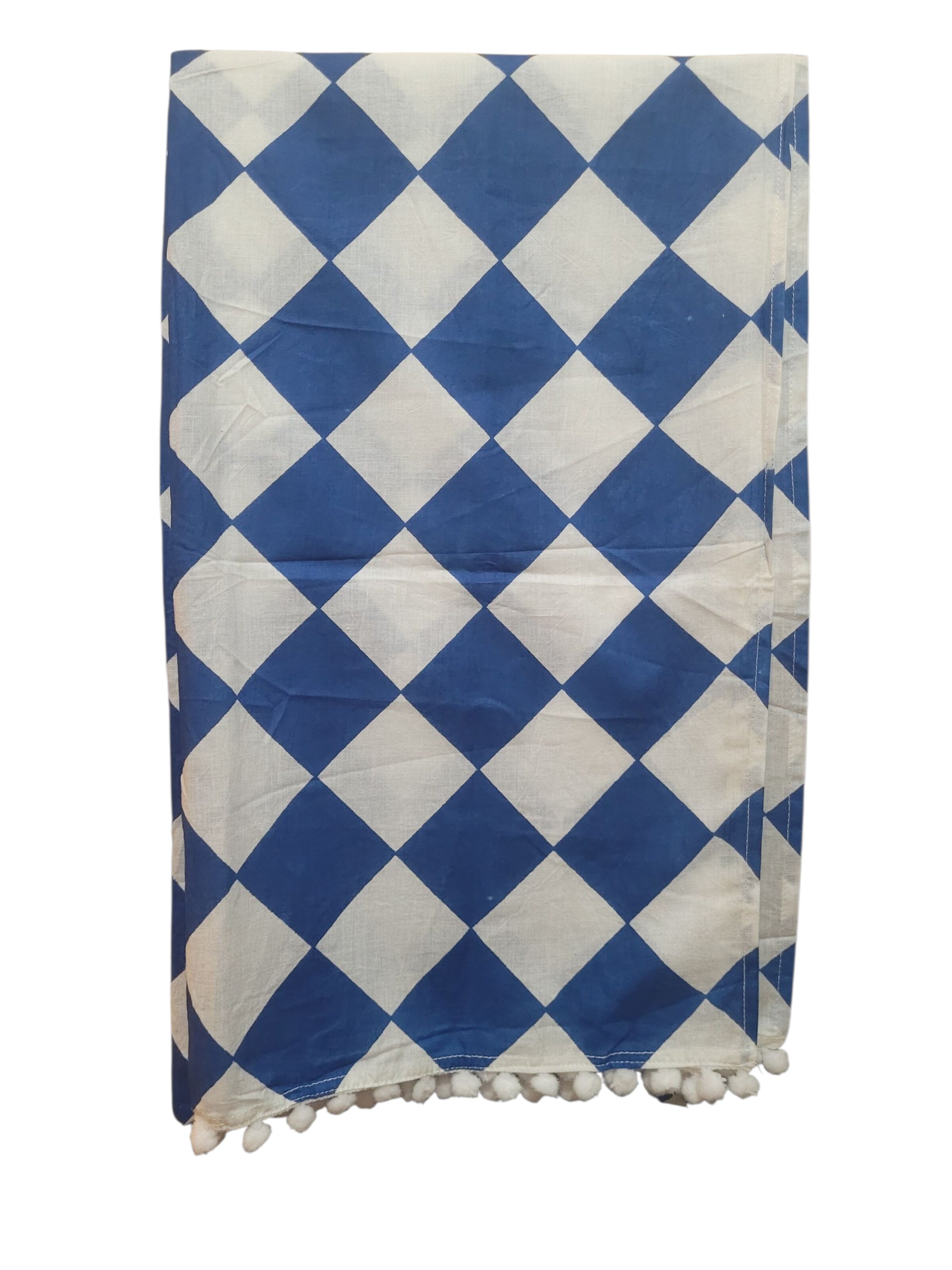 PfauGermany Scarf 'Spring Bloom' in Blue: front