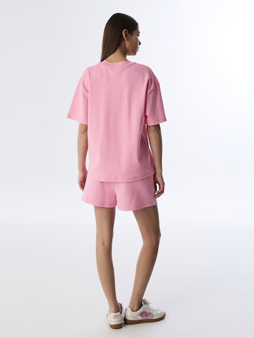 Twist Shirt in Roze