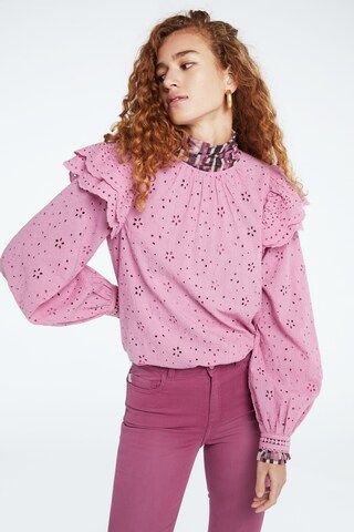 Fabienne Chapot Blouse 'Bailey' in Roze