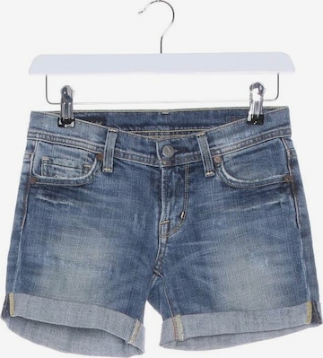 Citizens of Humanity Shorts in XXS in Blue: front