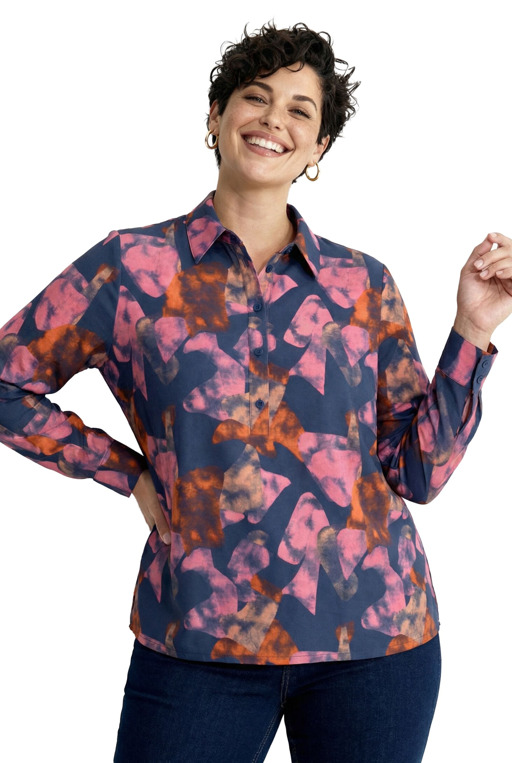 Ulla Popken Blouse in Blue