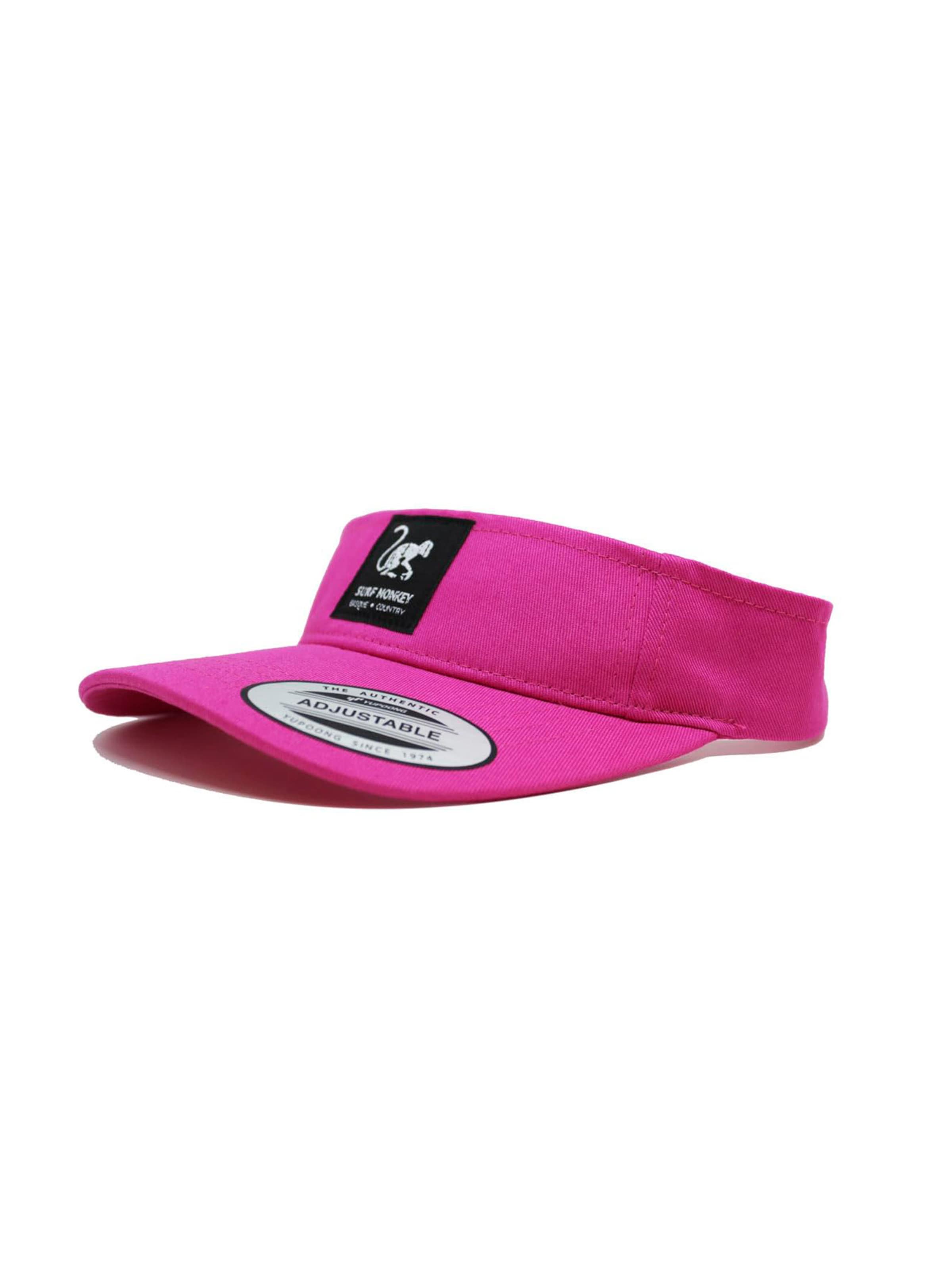 Surf Monkey - Visera en rosa: frente