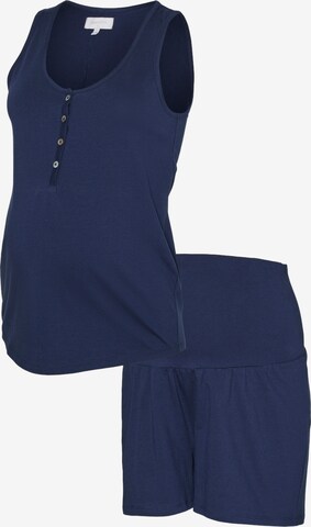MAMALICIOUS Pajama in Blue: front