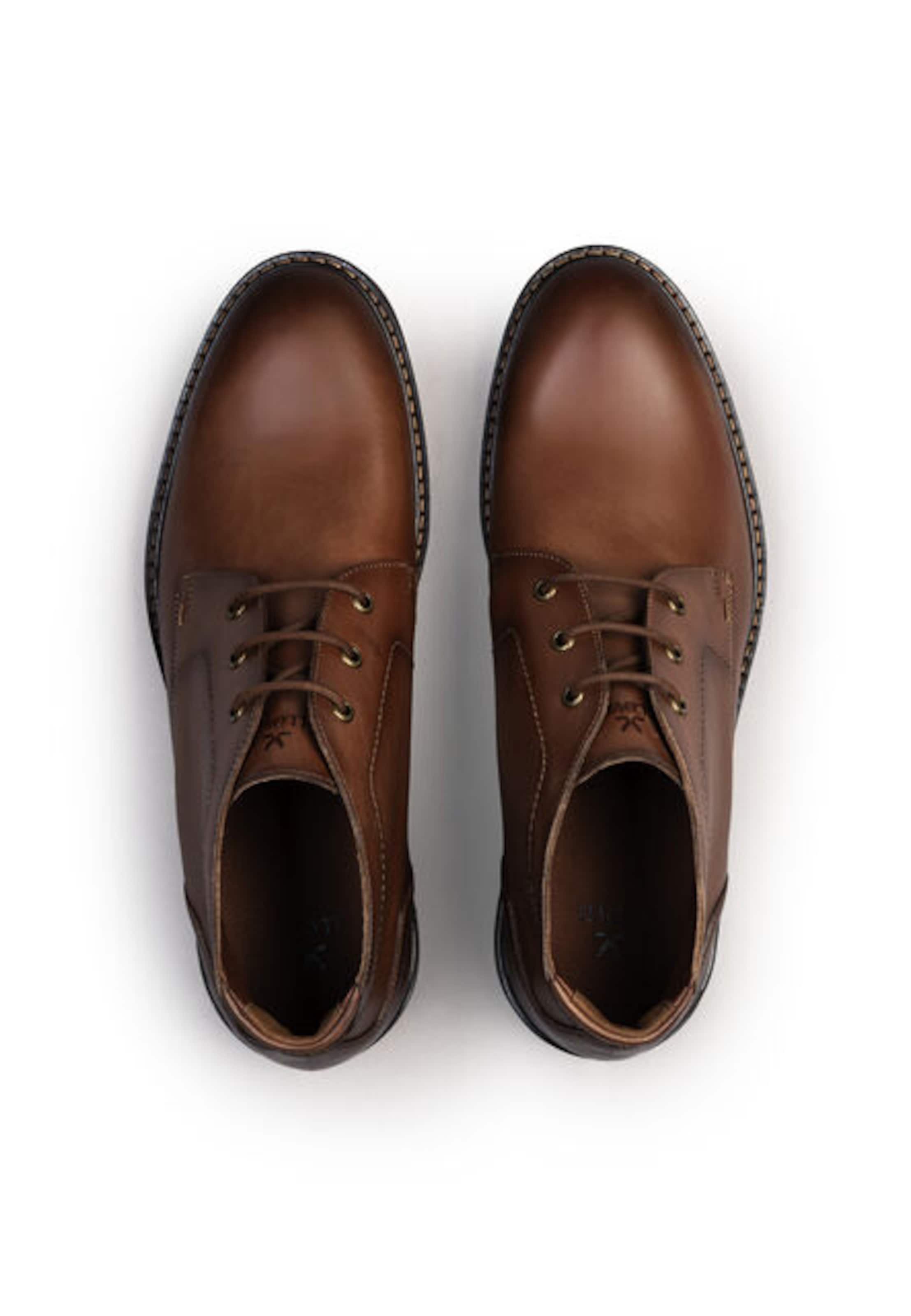 Bottes à lacets LLOYD en marron