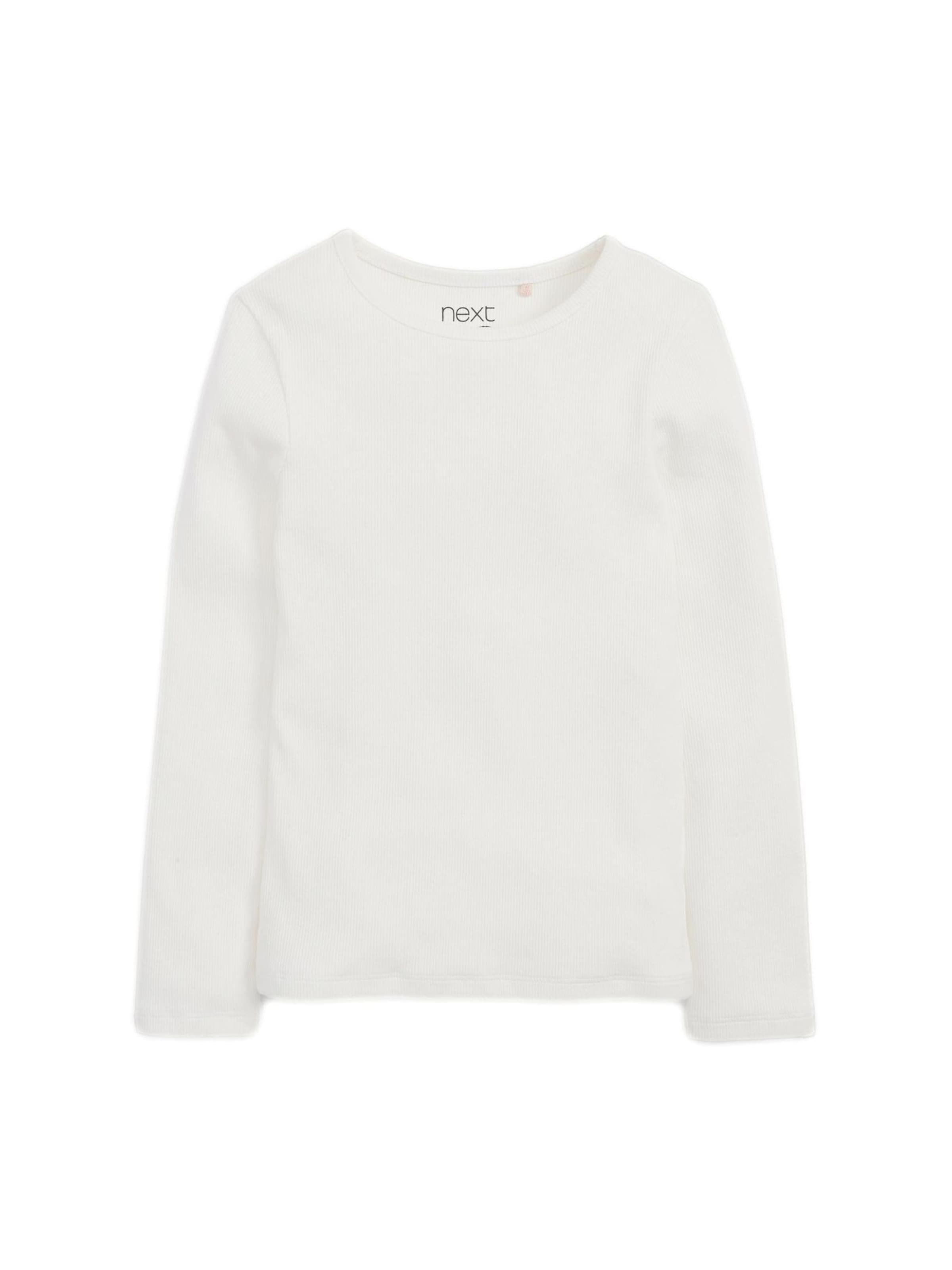 Next T-shirt i vit: framsida