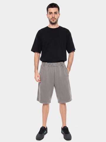 Carhartt WIP Baggy Trousers 'Nelson Shorts Yosemite' in Grey: front