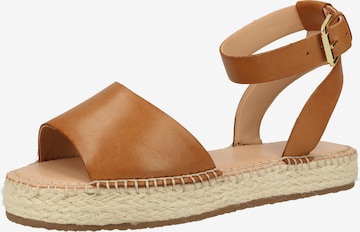 SANSIBAR Sandals in Brown: front