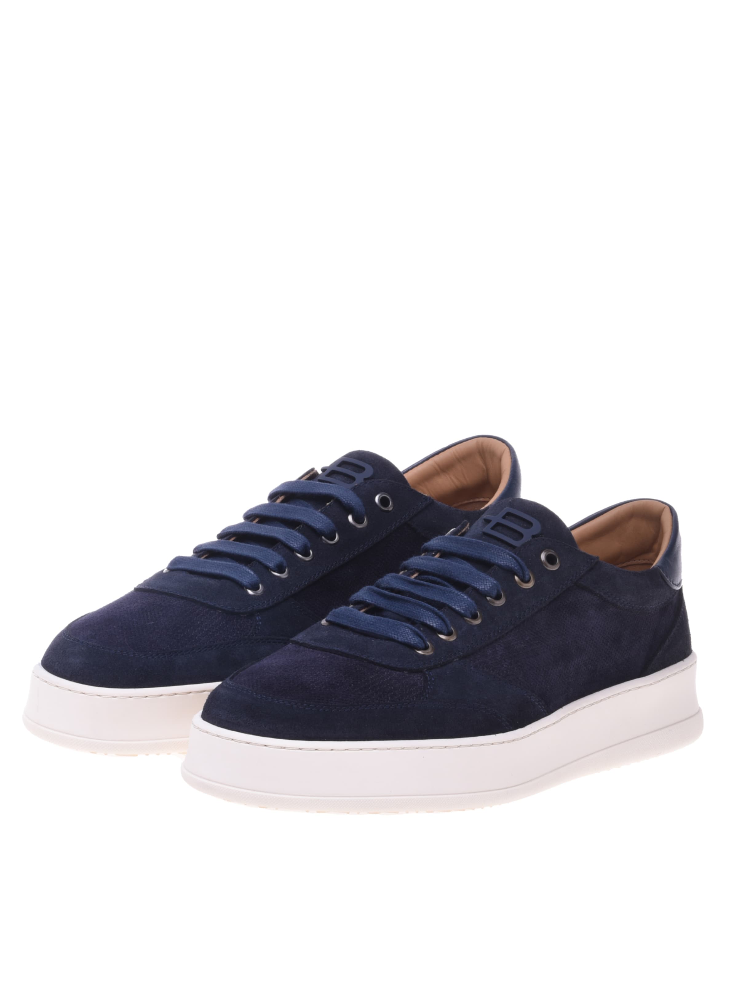 BALDININI Sneakers laag in Blauw: voorkant
