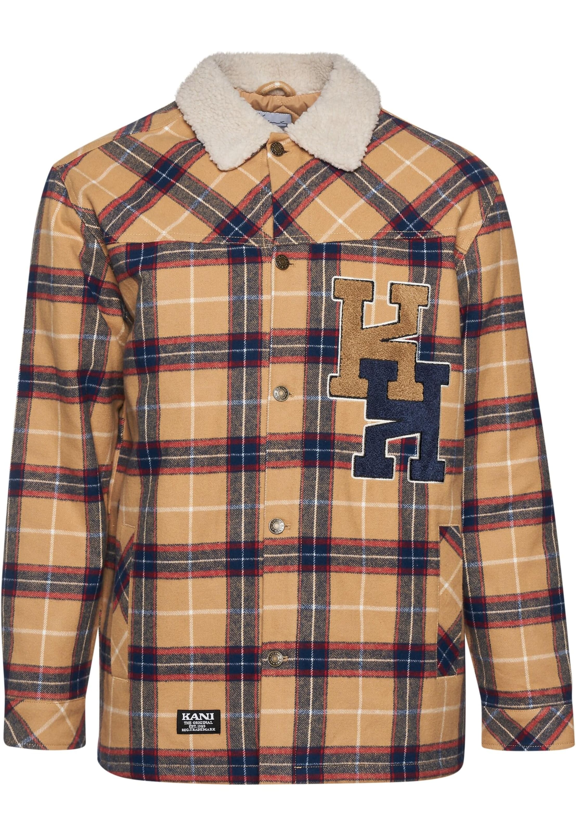 Karl Kani Prechodná bunda - Béžová: predná strana