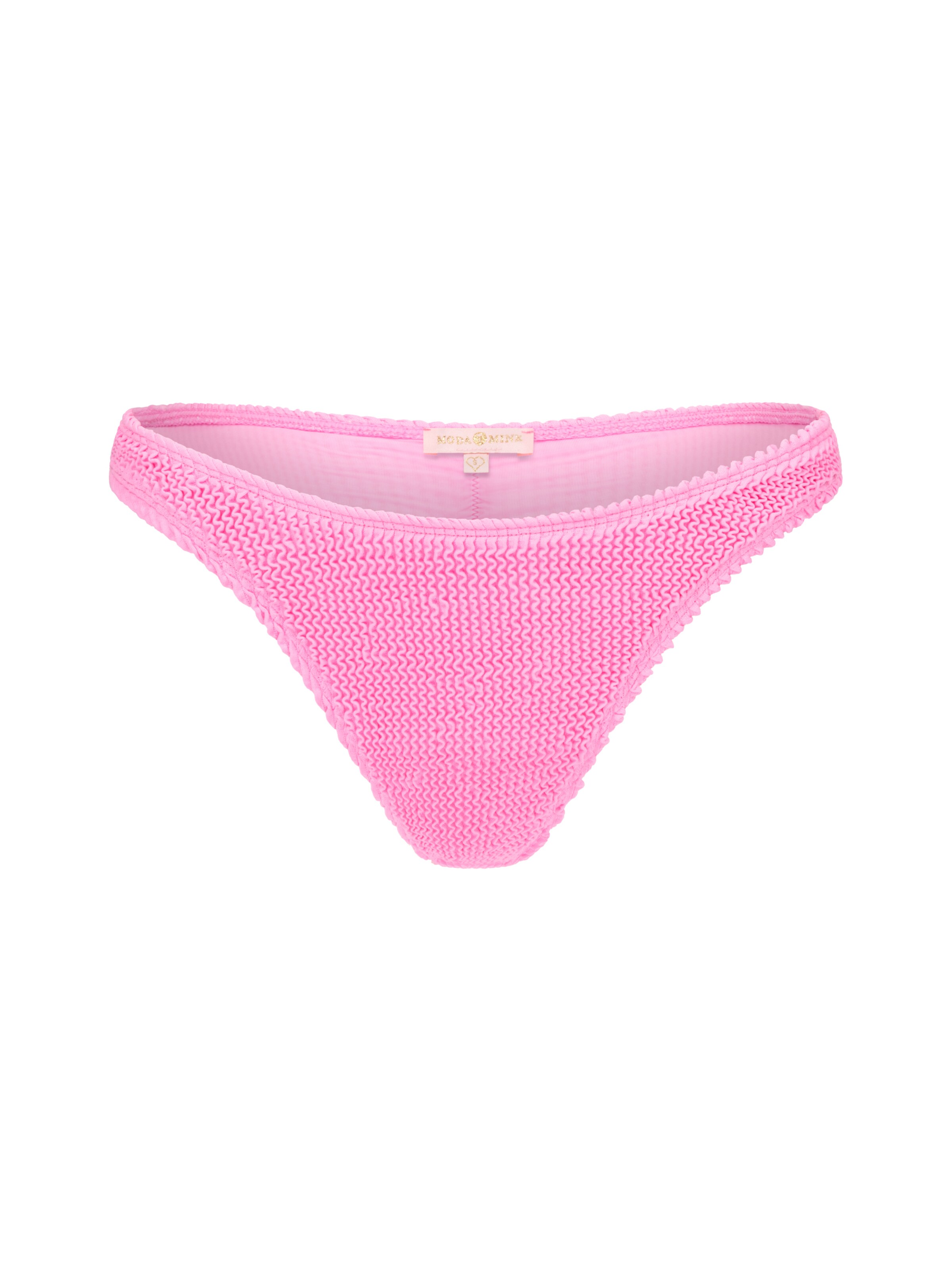 Moda Minx Bikinihose in Pink: Vorderseite