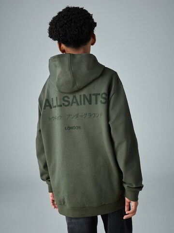 smALLSAINTS - Sweatshirt em verde: frente