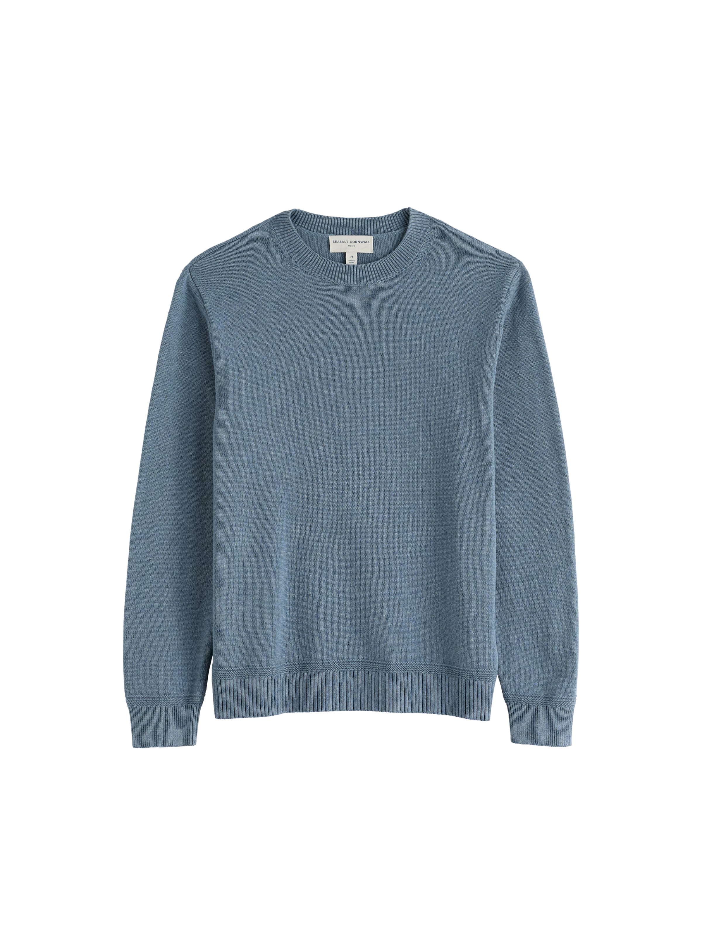 Seasalt Cornwall Sweater 'Moorstone' ' in Blue: front