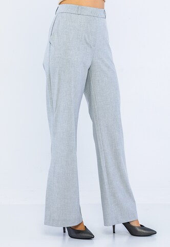 Wide leg Pantaloni 'Paola' di Giorgio di Mare in grigio