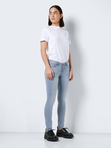 Noisy may Skinny Jeans 'ALLIE' in Blau