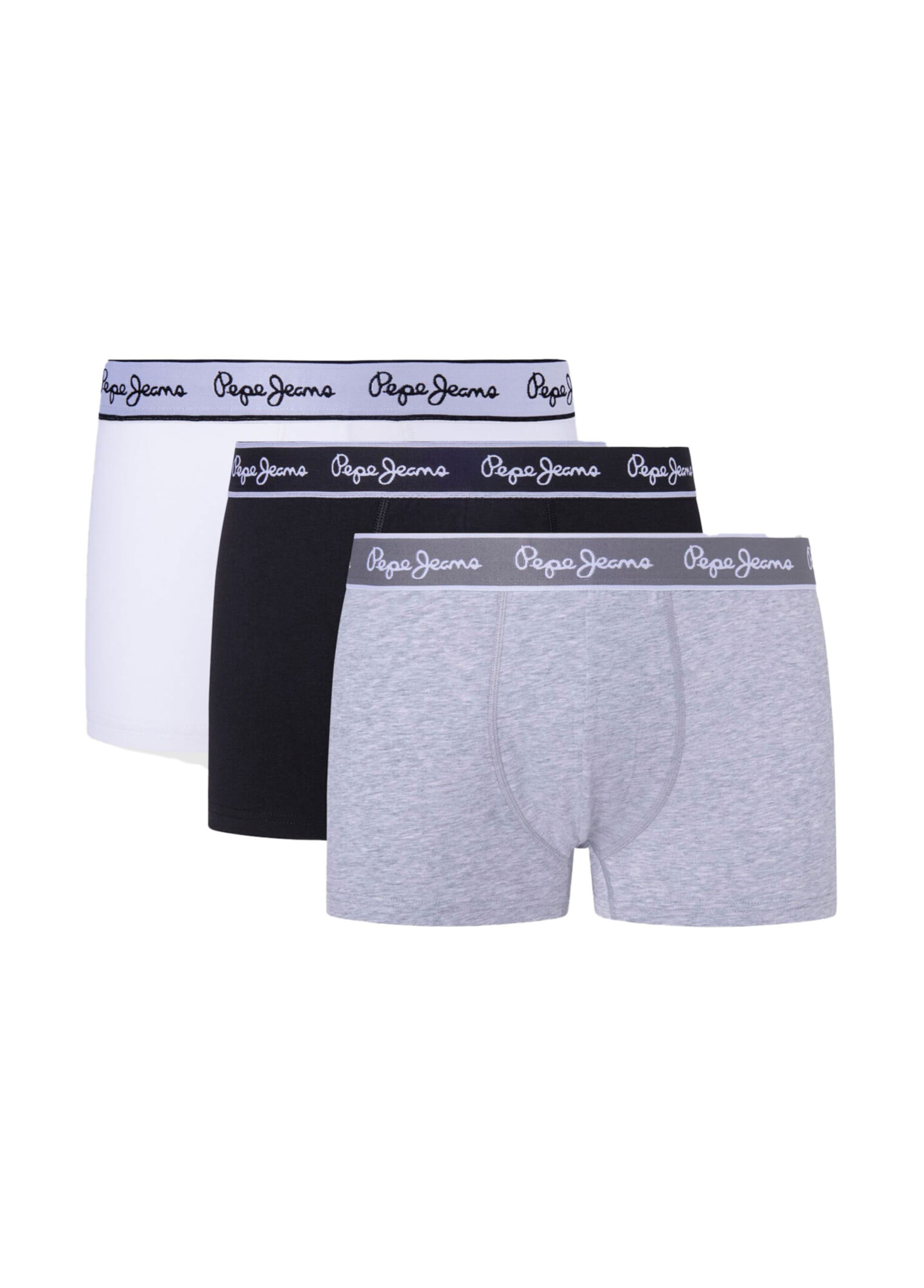 Boxer di Pepe Jeans in grigio: frontale