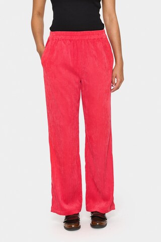 SAINT TROPEZ Loosefit Hose 'Gabbor' in Rot