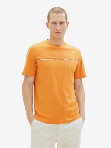 TOM TAILOR Shirt in Orange