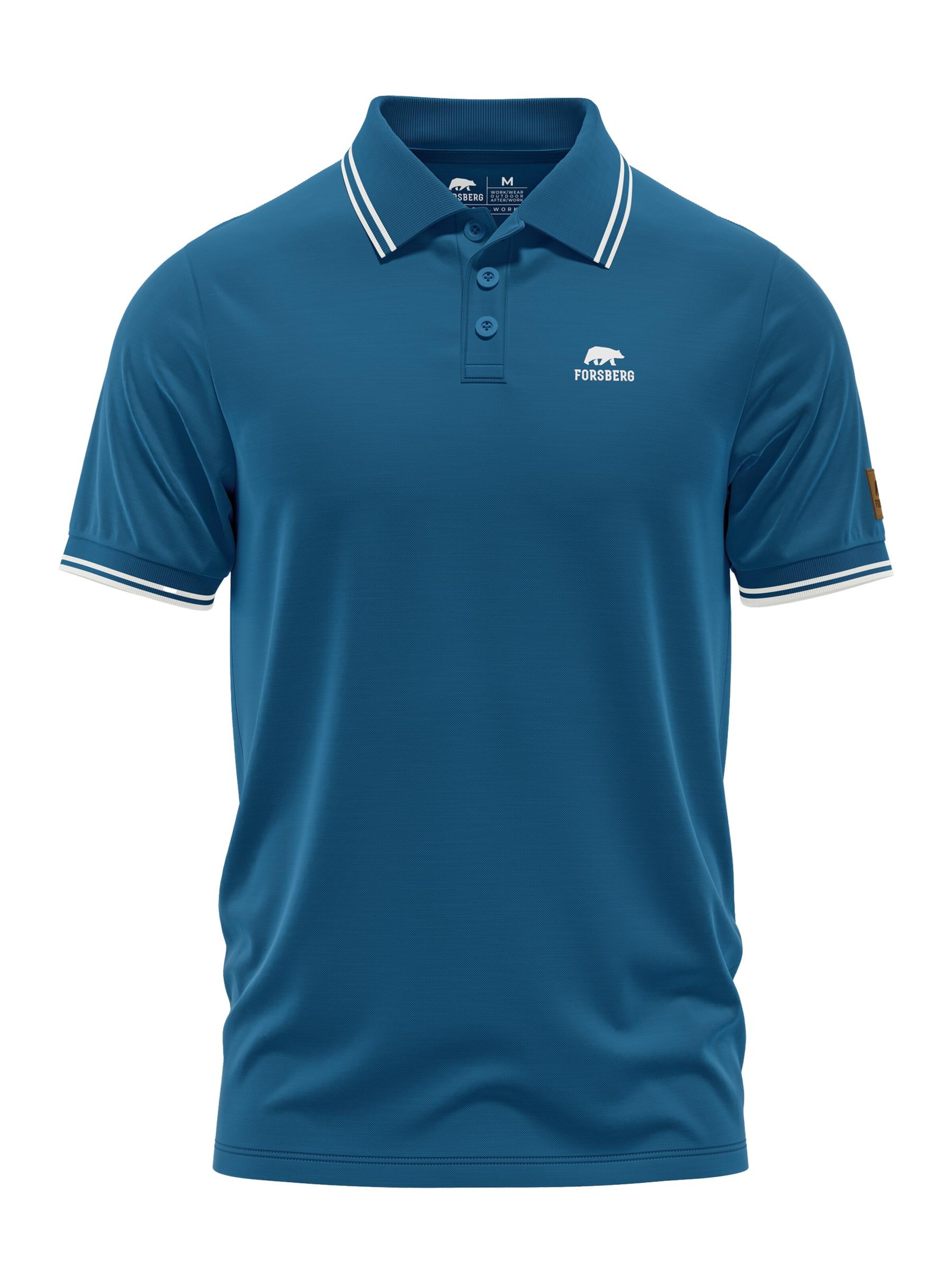 FORSBERG Shirt 'Magnuson' in Blue: front