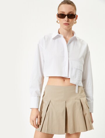 Koton Rok in Beige: voorkant